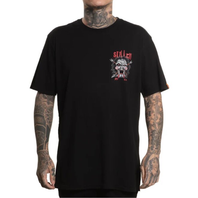 SAWLLEN SS TEE JET BLACK