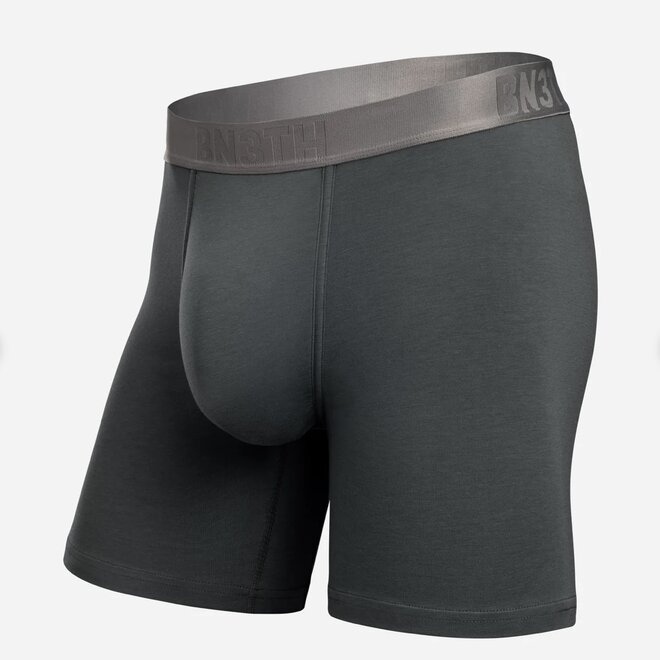 ESSENTIALS SOLID BOXER BRIEF SMOKE GREEN