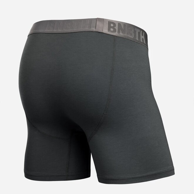 ESSENTIALS SOLID BOXER BRIEF SMOKE GREEN