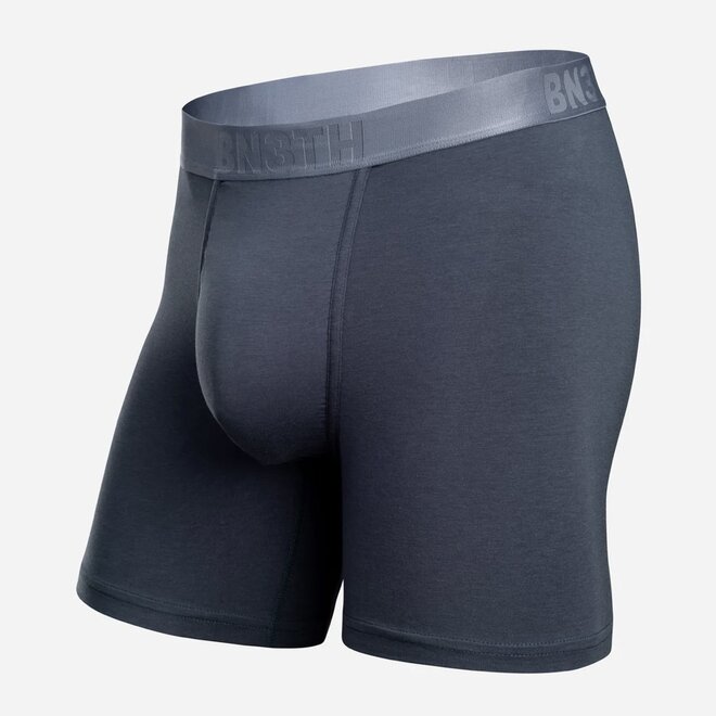 ESSENTIALS SOLID BOXER BRIEF MIDNIGHT NAVY