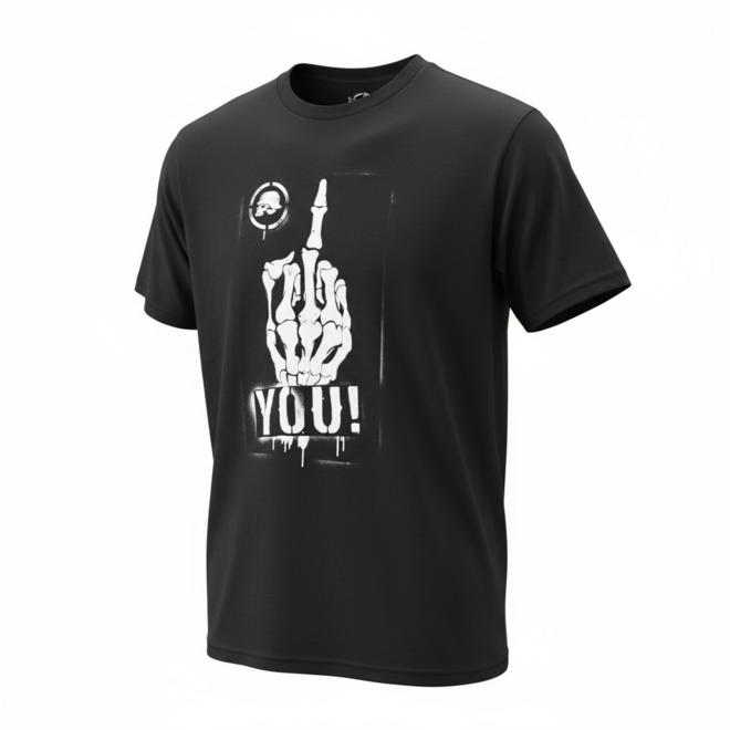 FU SS TEE BLACK