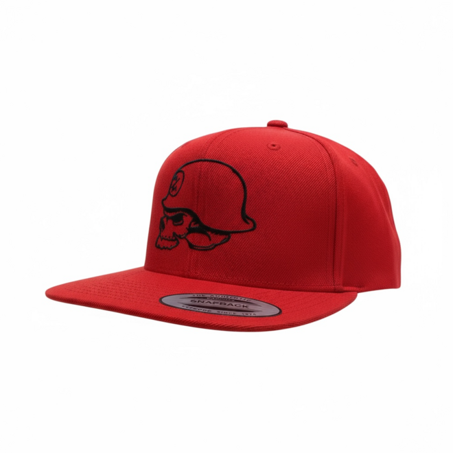 CORE LOGO SNAPBACK HAT RED