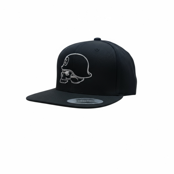 CORE LOGO SNAPBACK HAT BLACK GREY