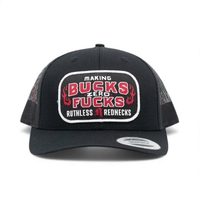 INFERNO CURVED BRIM HAT BLACK