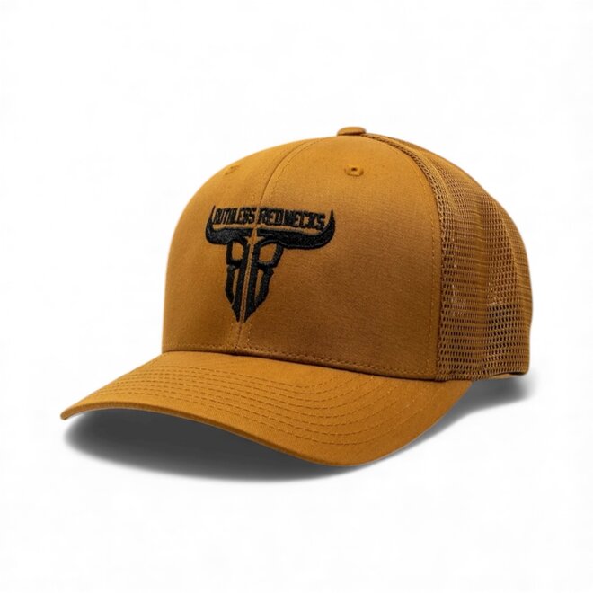 RAW TALENT CURVED BRIM HAT CARAMEL