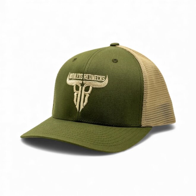 RAW TALENT CURVED BRIM HAT MOSS