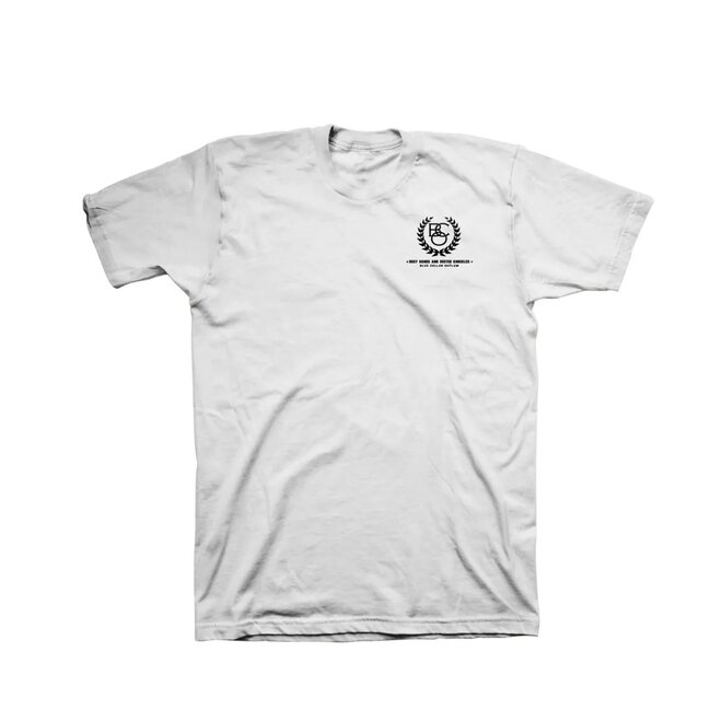 BROKE SS TEE WHITE