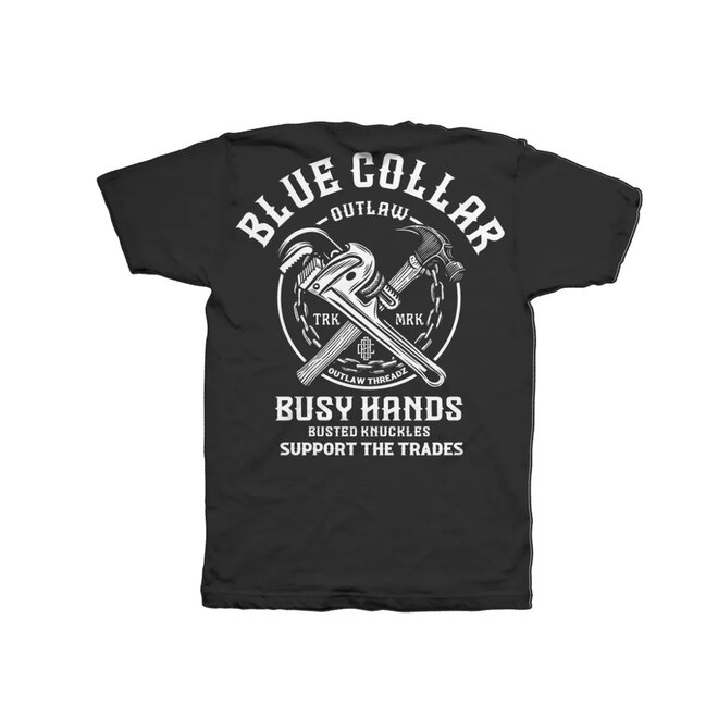 THE TRADES SS TEE BLACK