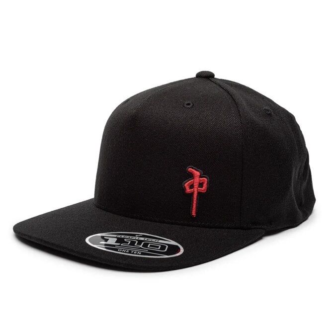 DURST SNAPBACK HAT BLACK RED