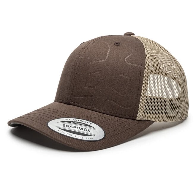 BLEED SNAPBACK HAT BROWN