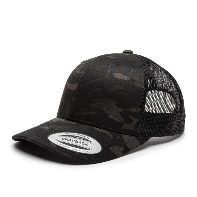 BLEED SNAPBACK HAT BLACK CAMO