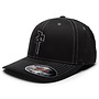 OG PUFFY CONTRAST STICH FLEXFIT HAT BLACK GREY