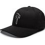 OG PUFFY FLEXFIT HAT BLACK BLACK WHITE