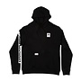 ONE SQUARE PO HOODY BLACK