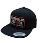 BLUE COLLAR AF FLAT BRIM SNAPBACK HAT