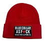 BLUE COLLAR AF BEANIE RED