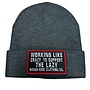 WORKING BEANIE CHARCOAL HEATHER