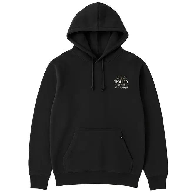 TROLL CO HOUSE OF DHCM PO HOODY BLACK