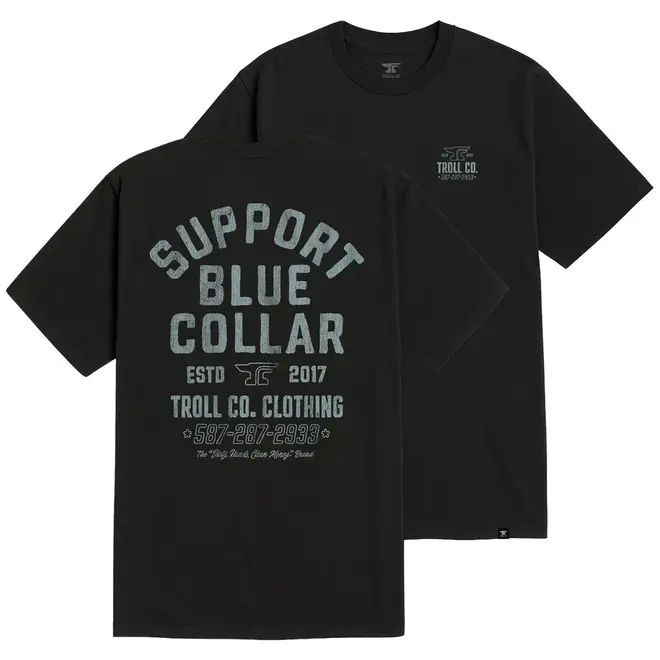 TROLL CO SBC BILLBOARD SS TEE BLACK