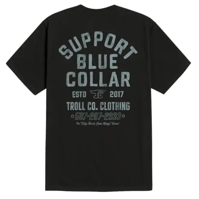 TROLL CO SBC BILLBOARD SS TEE BLACK