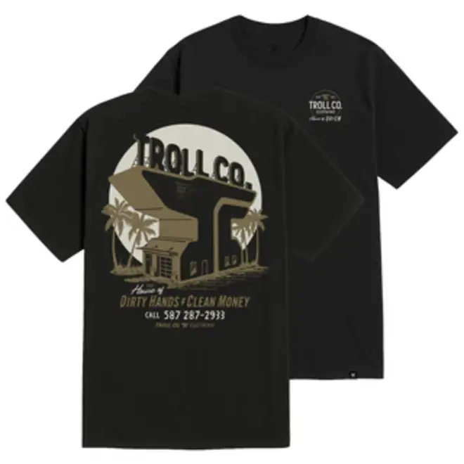 HOUSE OF DHCM SS TEE BLACK