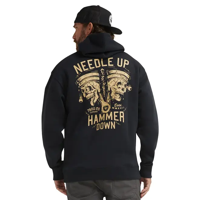 HAMMER PO HOODY BLACK