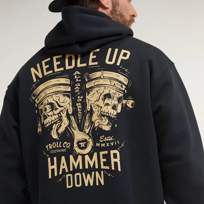 HAMMER PO HOODY BLACK