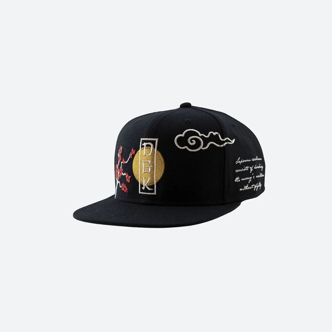 PATIENCE SNAPBACK HAT BLACK