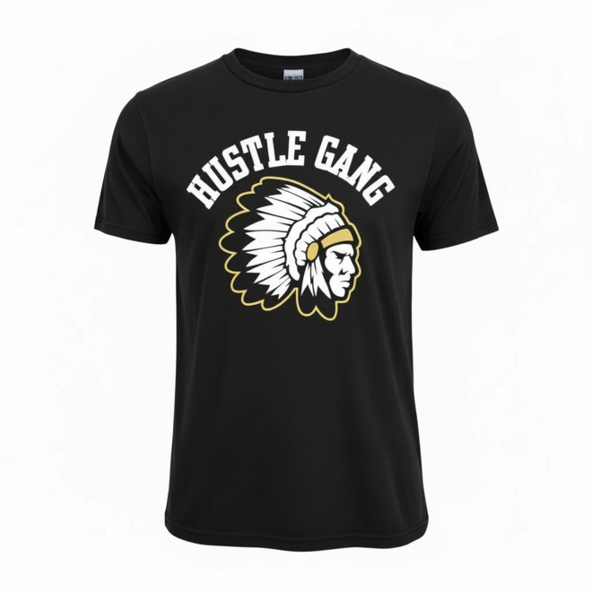 FOOTBALL SS TEE BLACK