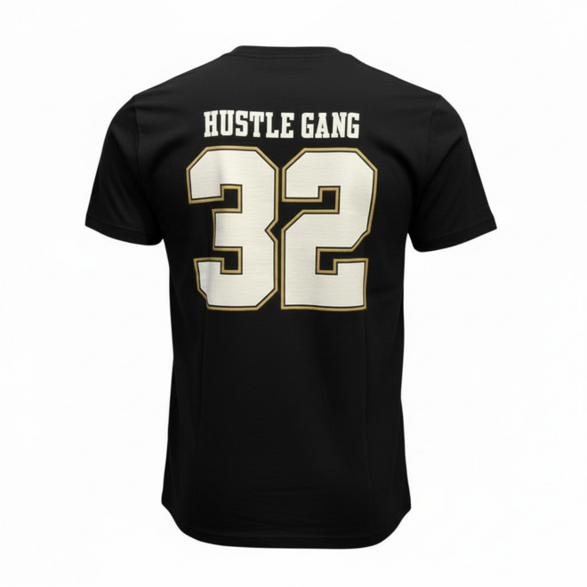 FOOTBALL SS TEE BLACK