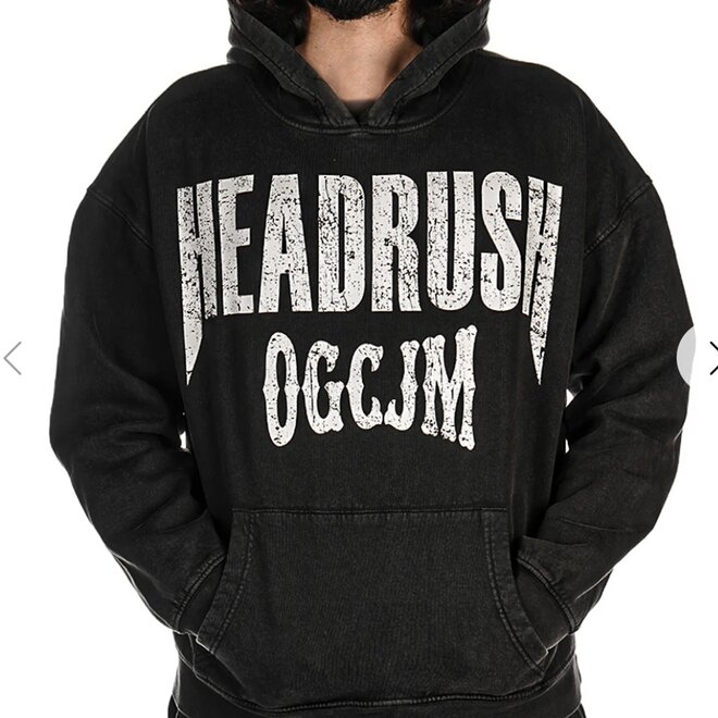 THE OG OUTLAW OVERSIZED PO HOODY ACID WASH