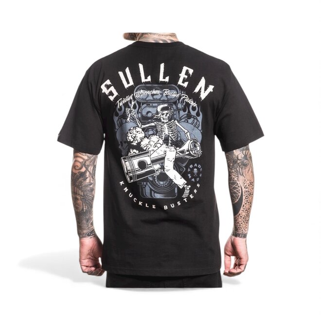 KNUCKLE BUSTER SS TEE BLACK