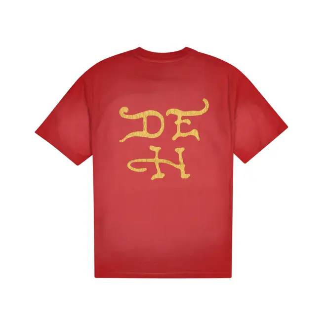 LKS SKULL BOXY SS TEE SUNFADE RED