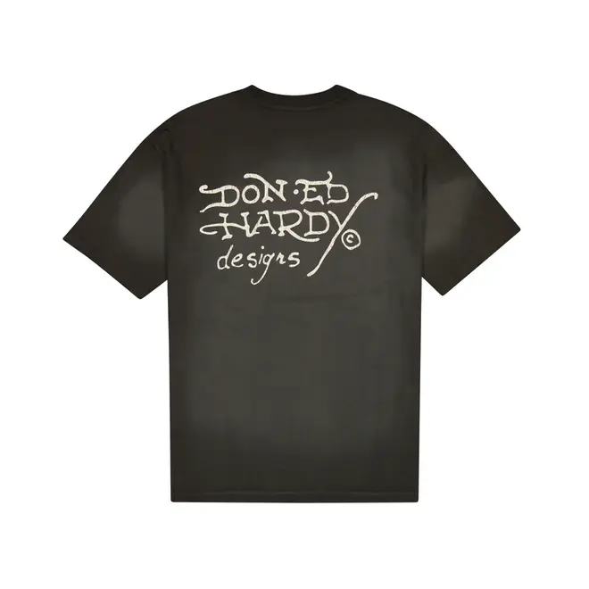 PANTHER FLAME BOXY SS TEE SUNFADE GREY
