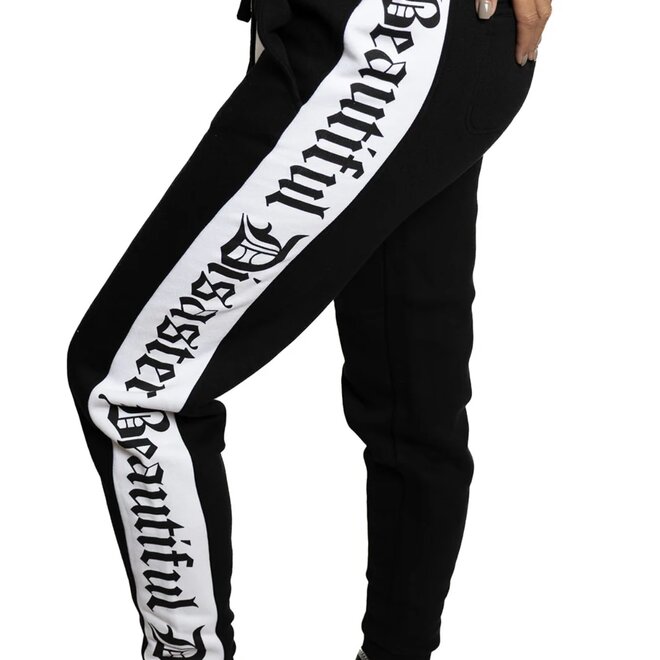 PUNK PRINCESS SWEATPANTS BLACK