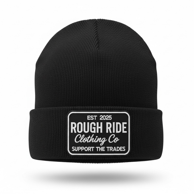 SUPPORT THE TRADES TOQUE BLACK