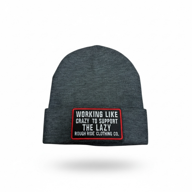 WORKING BEANIE CHARCOAL HEATHER