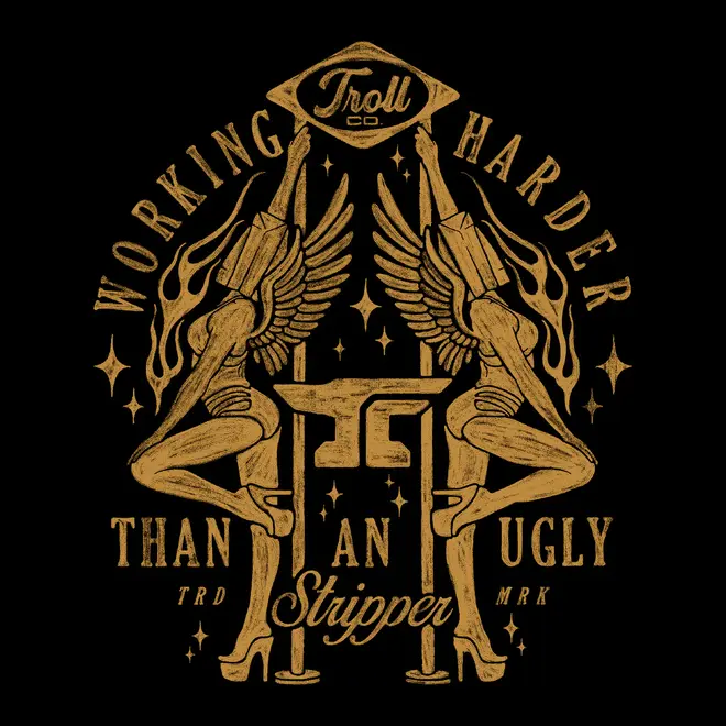 WHUS TWINS SS TEE BLACK