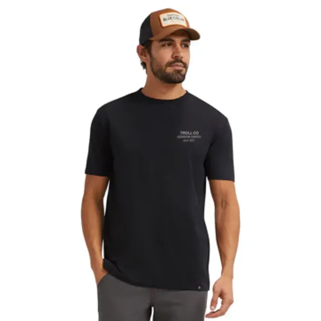 EXCAVATION  SVCS 2.0 SS TEE BLACK