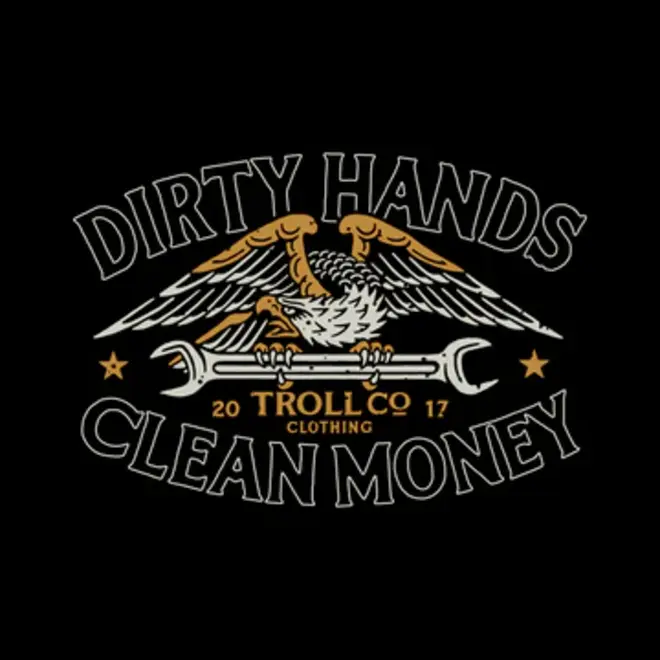 DHCM WING SPANNER PO HOODY BLACK