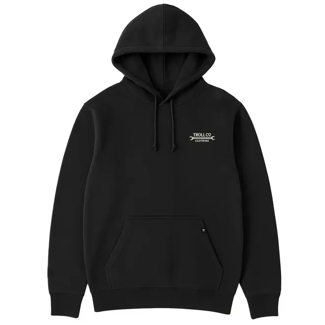 DHCM WING SPANNER PO HOODY BLACK