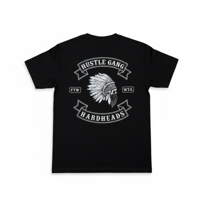 HARDHEADS SS TEE BLACK