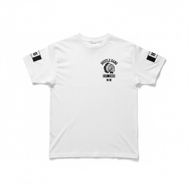 FLAG SS TEE WHITE