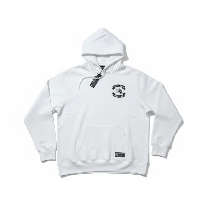 HARDHEADS PO HOODY WHITE