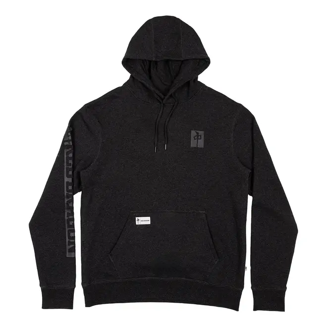 S SQUARE ONE PO HOODY BLACK CHARCOAL