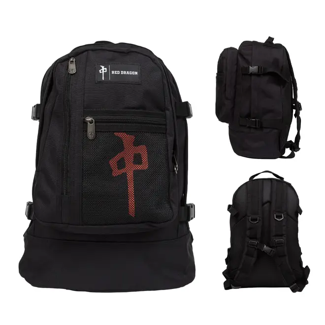 EXPLORER BACKPACK BLACK RED