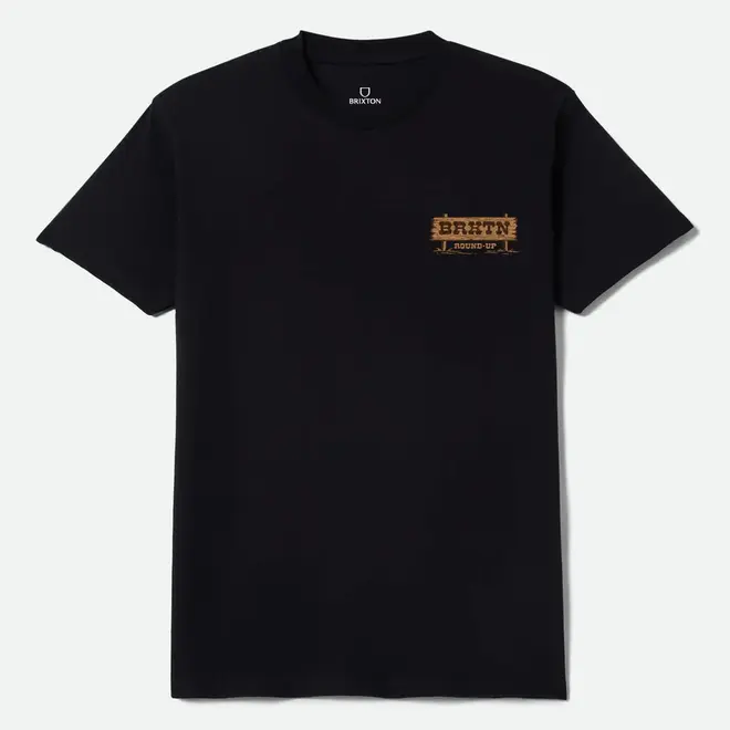 HUTCHINS SS TEE BLACK