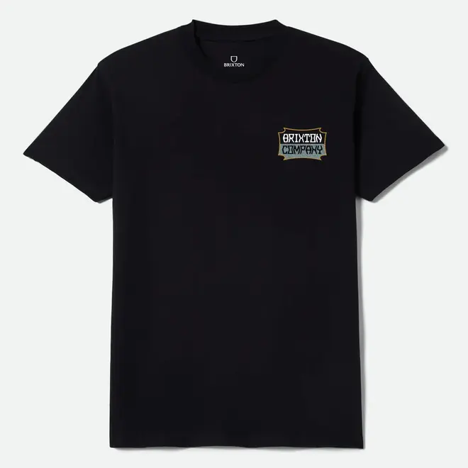 PILLAR SS TEE BLACK