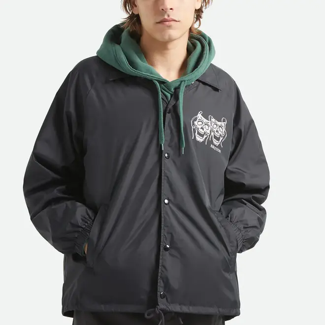WATCHMAN LW COACHES JACKET BLACK