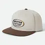 RHETT MP SNAPBACK HAT OFF WHITE PINECONE BROWN